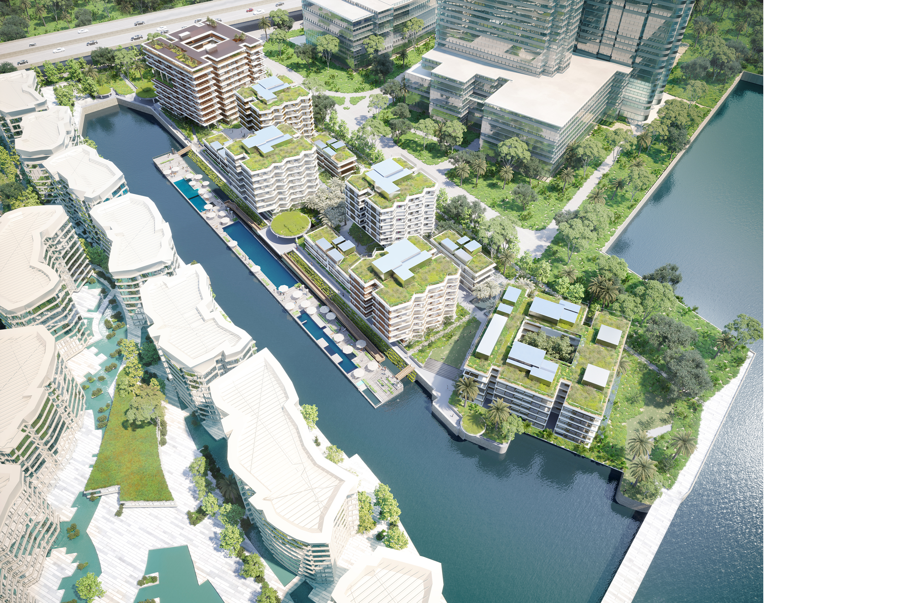 KCAP designed The Reef at King’s Dock in Singapore